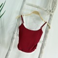 FakeTwo-Piece Pleated Waist-Slimming Vest